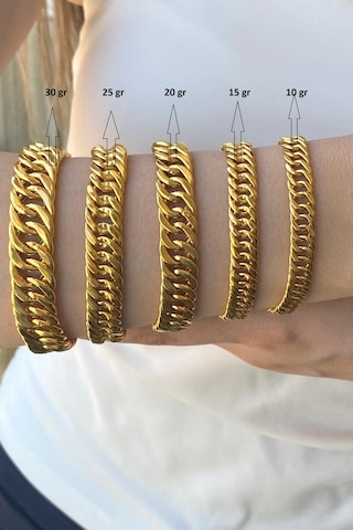 Zümrüt Sarraf 20 Gram 22 Ayar Altın Dallas Kadın Bileklik
