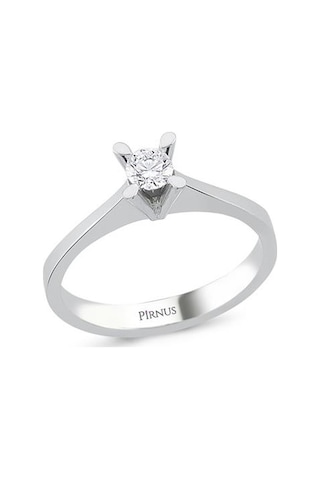 Pirnus Diamond - Tektas Yz - 14 Ayar Altın - Gramı : 3.51 Pirnus Diamond - Tektas Yz - 14 Ayar Altın - Gramı : 3.51