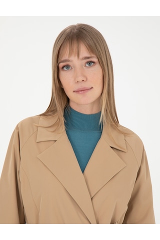 Pierre Cardin Kadın Camel Trençkot 50285223-vr015 Camel