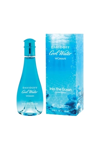 Davidoff Cool Water Into The Ocean Woman Limited Edition Edt 100 Ml Kadın Parfümü Çiçek - Meyve