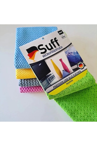 Suff Jasmin Mikrofiber Bez Çok Renkli 40 x 40 CM