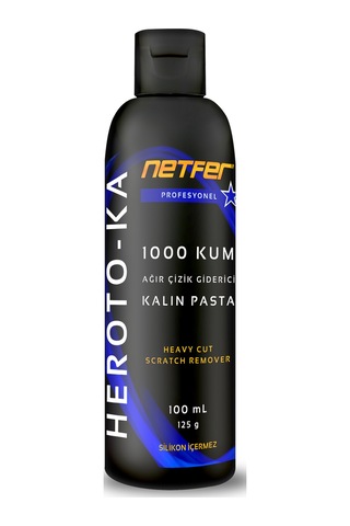 Netfer 2'li Kalın Pasta Cila Set - 2x100 Ml