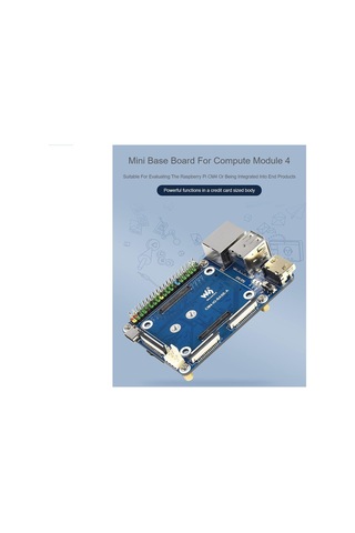 Raspberry Pi Compute Modülü 4 Io Kartı İçin, Mini Taban Tahtası A Standart Cm4 Soketi İle Lite Versiyon
