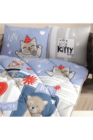 Clasy Ranforce Bebek Uyku Seti Kitty V1 Mavi