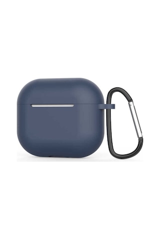 Apple AirPods Uyumlu 3. Nesil Zore Airbag 28 Silikon Kılıf Lacivert