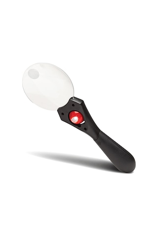 Konus Aspheric 3X-5X Bifokal Magnifier Led Işıklı Pro Büyüteç Siy Siyah