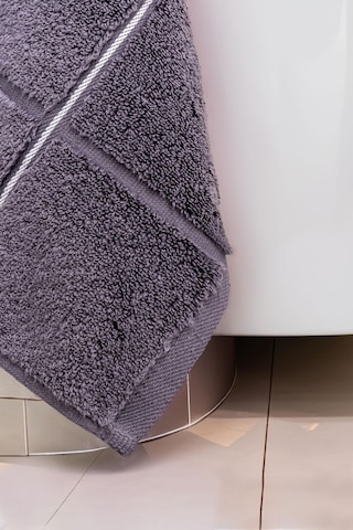 Varol Kare Micro Cotton Banyo Havlusu 90x150cm Antrasit-90x150cm Antrasit