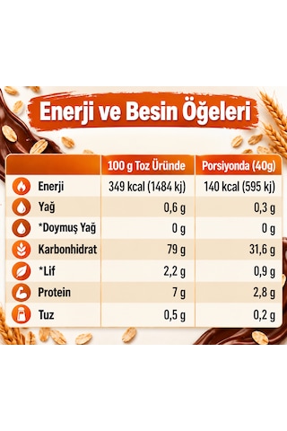 Gainup Cream Of Rice 1000gr - Çikolata Aromalı Pastörize Mikonize Pirinç