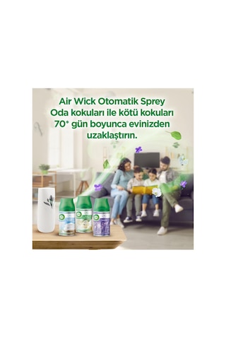 Oda Kokusu Freshmatik, Otomatik Sprey Makine Yedek Bahar Çiçekleri 3x250 Ml