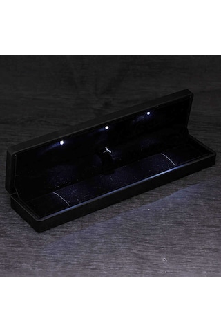 Blackcraft Gümüş Işıklı Kutulu Melek Kanadı Kadın Bileklik Modern