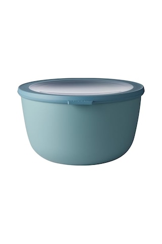 Mepal - Multi Bowl Cirqula Round - Kapaklı Saklama Kabı - Buzdolabı İçin Hava Geçirmez Saklama Kutusu Ve Mikrodalga Fırın Kabı Olarak Uygundur - 3000 Ml - Nordic Sku: Smgstk0940e50489 Açık