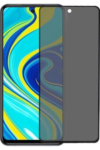 Xiaomi Redmi Note 9S Hayalet Ekran Koruyucu Tam Kaplayan Gizli