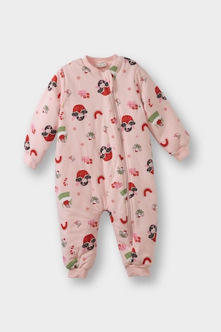 Defacto Kız Bebek 1,6 Tog Elyaf Desenli Tulum F3565a525wnpn127 Pembe-pn127