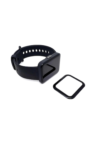 Redmi Watch 2 Lite Mkst Pmma Pet Saat Ekran Koruyucu - Siyah