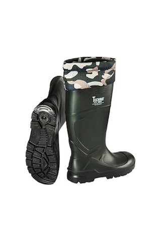 Techno Boots Su Geçirmez O4 Konçlu Çelik Burunsuz Poliüretan Çizme
