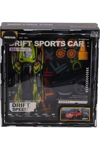 38046 2 4g Kontrol Duman Atan Yüksek Hızlı Yedek Drift Tekerli Araçlar Çok Renkli