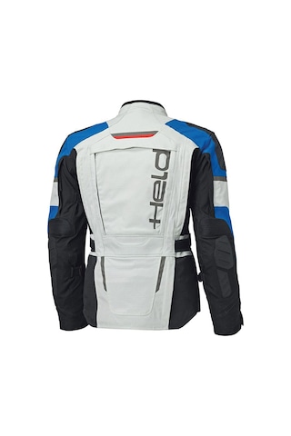 Held Carese 3 Adventure Korumalı Motosiklet Montu Gri Mavi