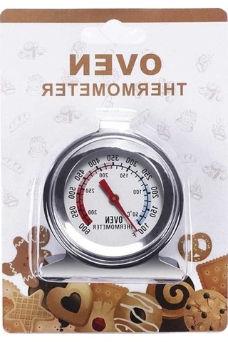 Dancemonkey Paslanmaz Çelik Fırın Termometresi, Ev Yemekleri İçin Ideal