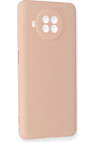 Newface Xiaomi Mi 10t Lite Kılıf Nano İçi Kadife Silikon - Pudra