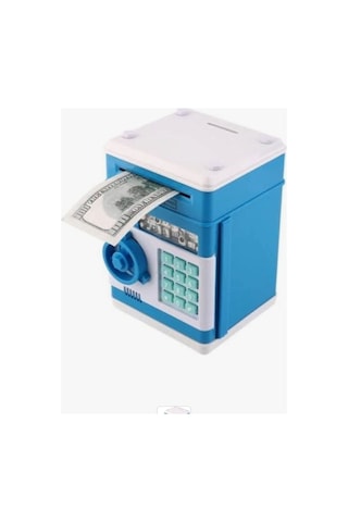 Atm Kasa Kumbara Şifreli Kasa Kumbara Kırmızı