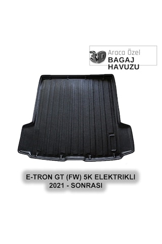 Audı E-tron Gt Fw 5k Elektrıc 2021 + Araca Özel 3d Bagaj Havuzu