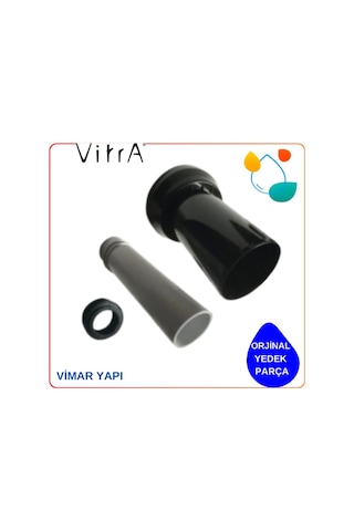 437580yp VitrA Klozet Kada Seti Siyah