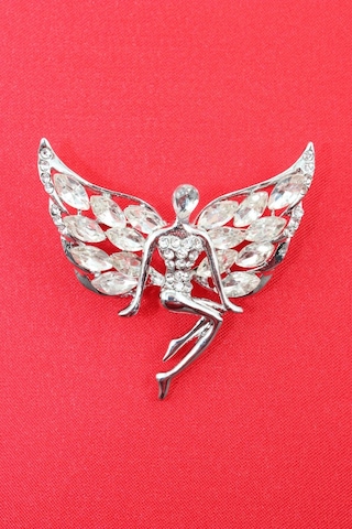 Pırlanta Melek Broş. Yaka Iğnesi Broş. Kadın Broş. Taşlı Broş. Gold Broş. Melek Peri Kızı Broş Gümüş