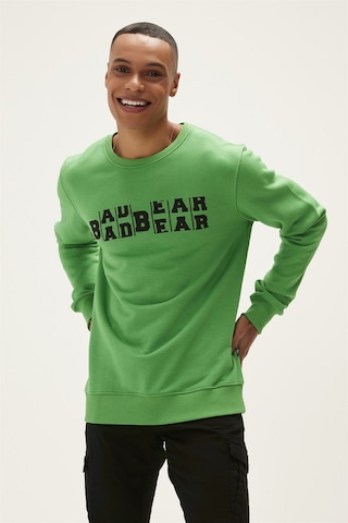 Bad Bear Counter Crewneck Erkek Sweatshirt Yeşil