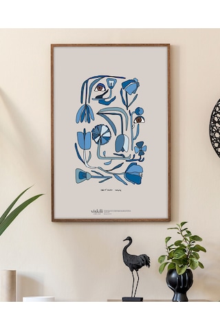 Anason İşleri Göz Gülleri Viskili Poster 50x70cm