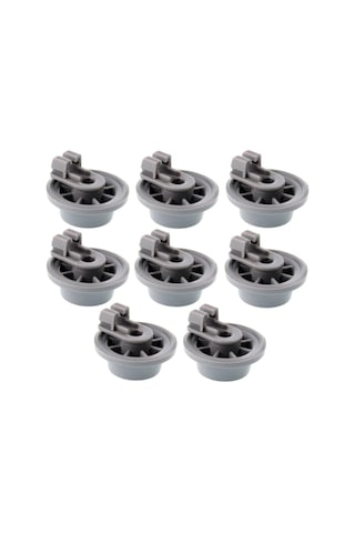 Bosch Uyumlu Bulaşık Makinesi Sepet Tekerleği 8 Alt Üst Teker Takımı - 496135572