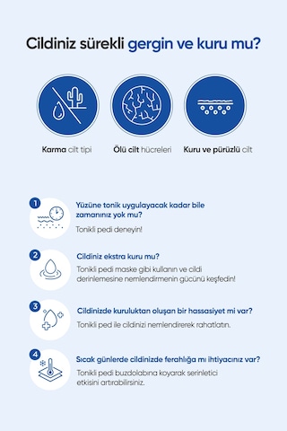 Missha 10 Farklı Hyalüronik Asit Kompleksi İçeren Arındırıcı Tonik Pad 180 G