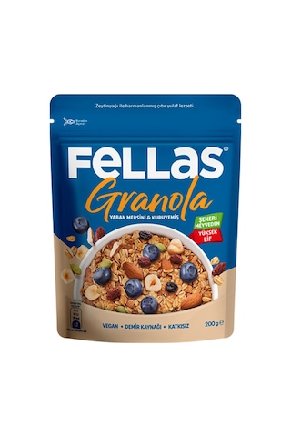 Granola - Yaban Mersini & Kuruyemiş 200g