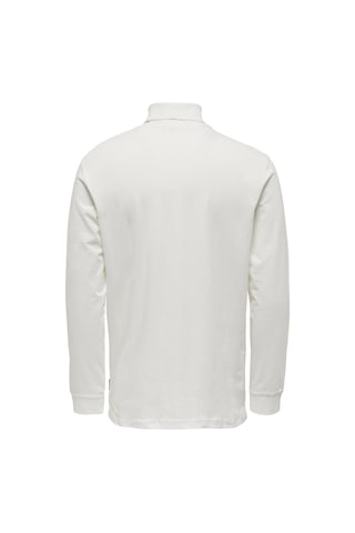 Onsthor Reg Roll Neck Erkek Beyaz Sweatshirt - 22026436 Beyaz
