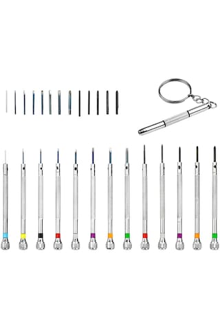 Suntek 13 Parça Saat Tamir Tornavida Seti Dizüstü Telefon