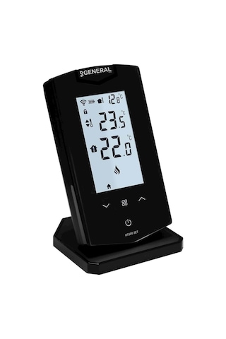 General HT500 SET Kablosuz Akıllı Oda Termostatı Siyah