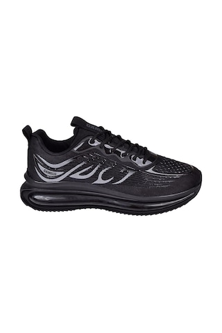 Gamelu Memory Foam Kadın Spor Ayakkabı Sneaker Ek-apple-z Siyah-siyah Siyah