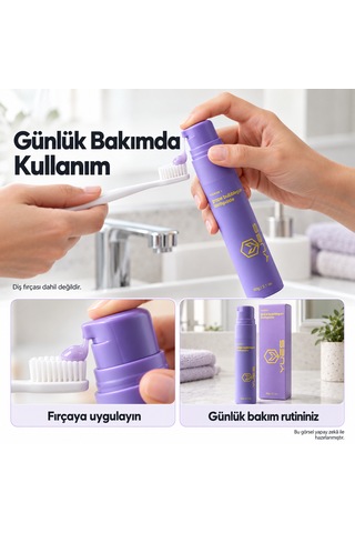 Yues Üzümlü Sakız Aromalı Florürlü Pompalı Diş Macunu 60 G Beyazlatma