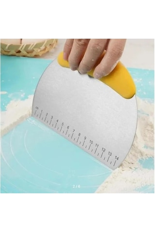 Büro Ev Ofis Mutfağı İçin Paslanmaz Çelik Hamur Kesme Şekillendirme Spatulası Diğer