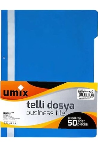 Umix U1180p Telli Dosya Mavi 1 Tek Adet