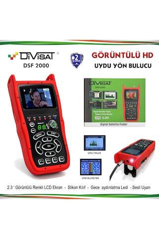 Divisat Dsf-2000 Görüntülü Full Hd Uydu Yön Bulucu