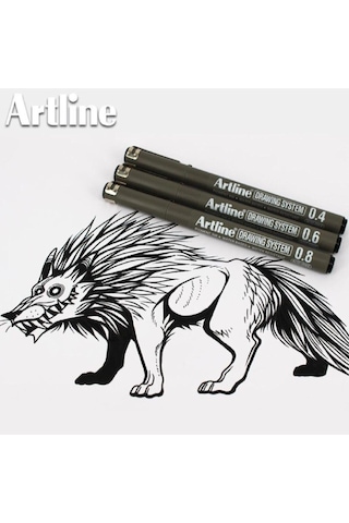Artline Drawing System Çizim Kalemi Tüm Dereceler 11'li Set