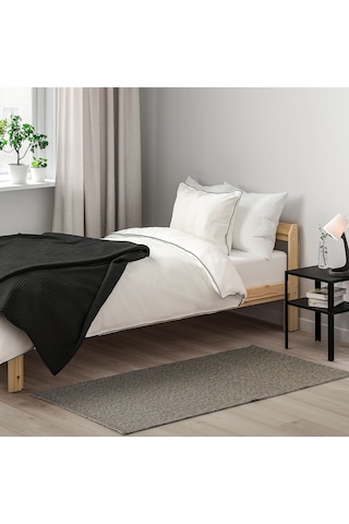 Ikea Tıphede Halı 80 X 150 Cm Beyaz - Gri Beyaz-gri