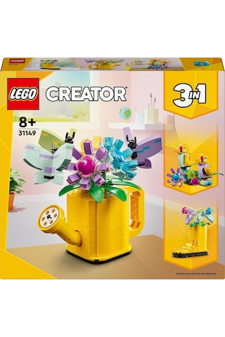 LEGO® Creator Sulama Kabında Çiçekler 31149 8+ Yaratıcı Oyuncak Yapım Seti - 420 Parça