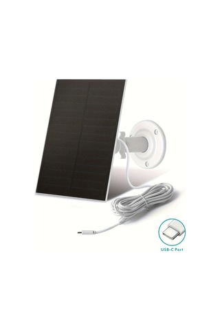 Xuweiwei Güneş Enerjili 8w Güvenlik Kamerası Şarj Cihazı Usb Uyumlu Ayarlanabilir Montaj Şarj Edilebilir Pil 4w 8w Çıkış Telefon Şarj Etmez