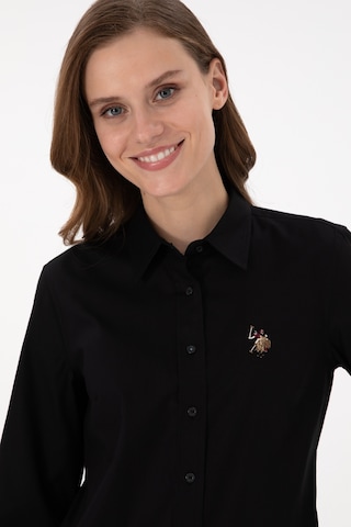 U.s. Polo Assn. Kadın Siyah Gömlek Basic 50295710-vr046 Siyah