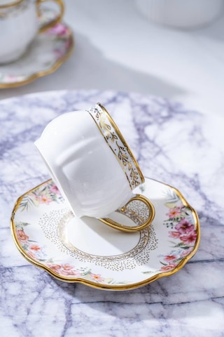 Sienna 6 Kişilik Kahve Fincanı Takımı - 90 Ml renkli