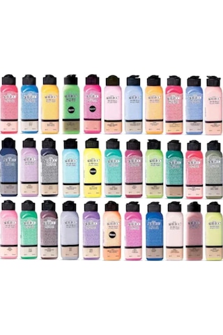 Artdeco Akrilik Boya Renk Seçmeli Canlı ve Pastel 140 ML (240153947)