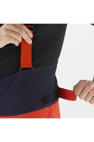 Salomon Salomon Brilliant Suspender Erkek Kayak Pantolonu 27427 Kırmızı