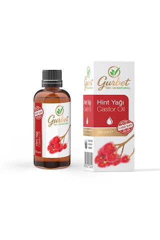 Hint Yağı %100 Saf Doğal Seyreltilmemiş 50 Ml Castor Oil
