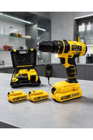 12v Akülü Matkap 20-30 Nm Tork Xuczmatkapsetii-1-1